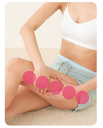 瘦腿按摩手法圖片 消除大腿內外側贅肉 瘦腿按摩手法圖片 消除大腿內外側贅肉