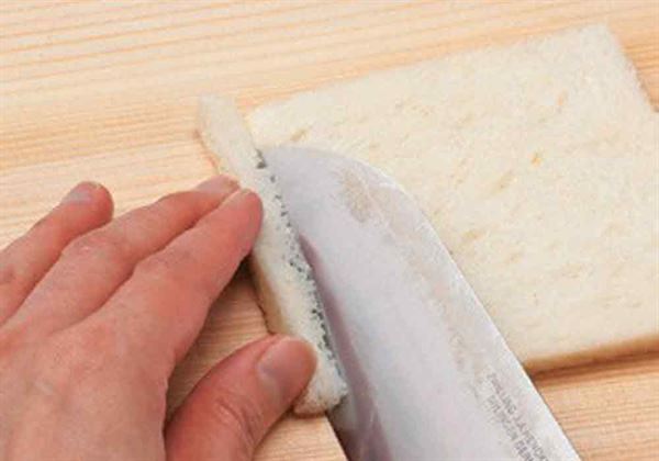 三明治怎么切 熱熱切、來回拉