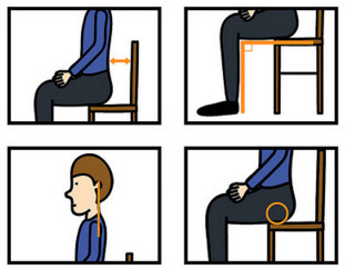 怎樣的坐姿是正確的 3重點(diǎn)防腰酸 怎樣的坐姿是正確的 3重點(diǎn)防腰酸