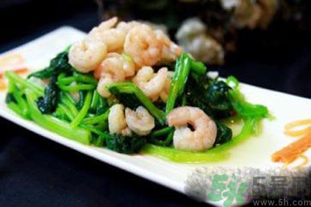 菠菜可以喝豆腐一起吃嗎？菠菜可以喝蝦一起吃嗎？