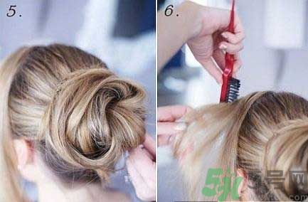 丸子頭扎法步驟圖解.jpg 丸子頭扎法步驟圖解.jpg