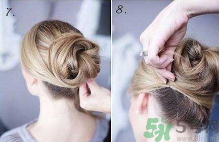 丸子頭扎法步驟圖解.jpg 丸子頭扎法步驟圖解.jpg