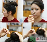 韓式簡(jiǎn)單丸子頭扎法 今年流行丸子頭你會(huì)嗎？