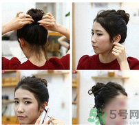 韓式簡(jiǎn)單丸子頭扎法 今年流行丸子頭你會(huì)嗎？