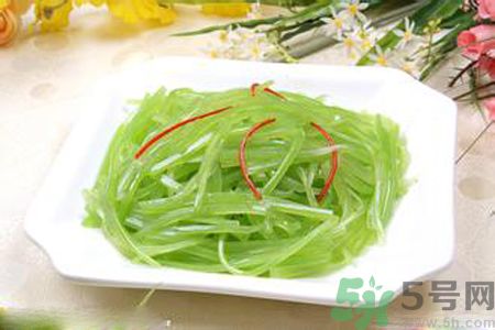 月經(jīng)期間可以吃萵筍嗎？萵筍月經(jīng)期間可以吃嗎？