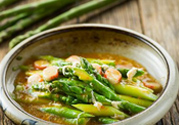 蝦膏燴蘆筍怎么做？蝦膏燴蘆筍的做法？