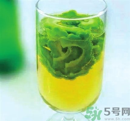 新鮮的苦瓜片能泡水喝嗎？新鮮苦瓜片泡水喝好嗎？