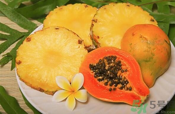 木瓜可以和菠蘿一起吃嗎？木瓜和菠蘿一起吃有什么影響？