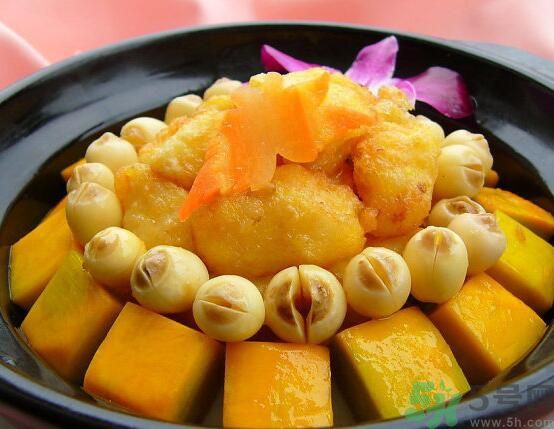 南瓜可以和蓮子一起煮嗎？南瓜和蓮子一起吃好嗎？