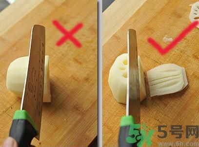 蓮藕橫著切還是豎著切好？蓮藕怎么切好？