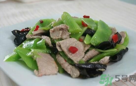 萵筍可以和香菇一起炒嗎？萵筍和香菇一起吃好嗎？