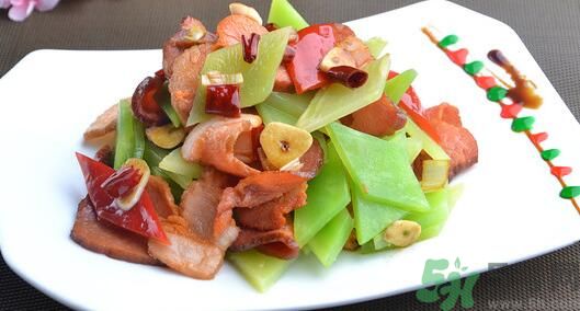 萵筍和臘肉一起炒好嗎？萵筍和臘肉一起吃好嗎？
