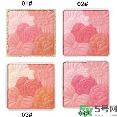 canmake花瓣腮紅色號(hào)對(duì)比圖？canmake五色花瓣腮紅試色