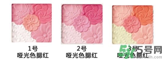 canmake花瓣腮紅色號(hào)對(duì)比圖？canmake五色花瓣腮紅試色