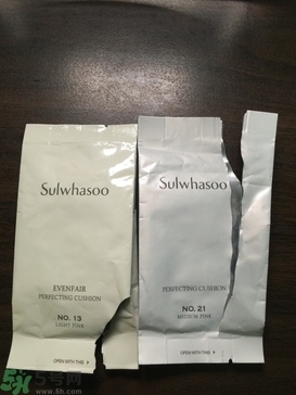 雪花秀氣墊BB真假辨別圖解 雪花秀氣墊BB真假對比 雪花秀氣墊BB真假辨別圖解 雪花秀氣墊BB真假對比