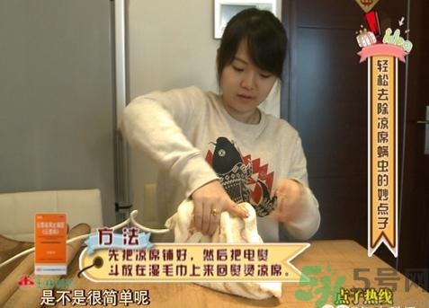 怎么判斷涼席有沒有螨蟲？涼席上的螨蟲怎么去除？