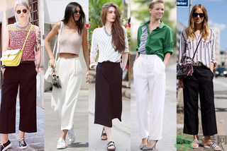 闊腿褲配什么上衣？闊腿褲上衣搭配