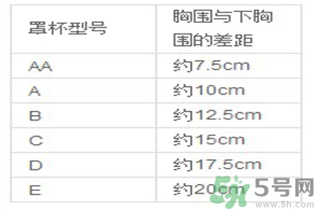 胸罩的大小型號怎么分？如何測量自己胸圍的大小？