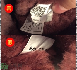 ugg是什么牌子？ugg雪地靴真假辨別圖對(duì)比