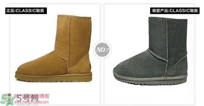 ugg是什么牌子？ugg雪地靴真假辨別圖對(duì)比