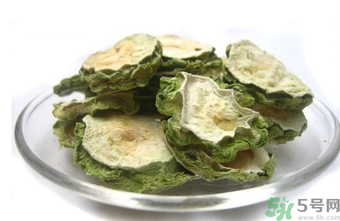 苦瓜干泡水喝可以減肥嗎？苦瓜干泡水功效