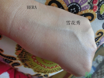 赫拉和雪花秀氣墊哪個好？hera和雪花秀哪個好？