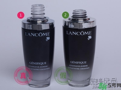 蘭蔻小黑瓶怎么辨別真假？蘭蔻小黑瓶真假辨別圖