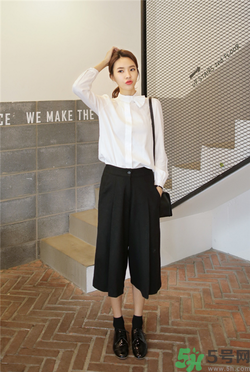 闊腿褲配什么鞋子好看？穿闊腿褲配什么鞋子？