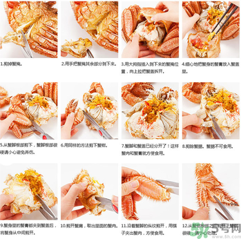 毛蟹怎么吃？毛蟹吃法圖解