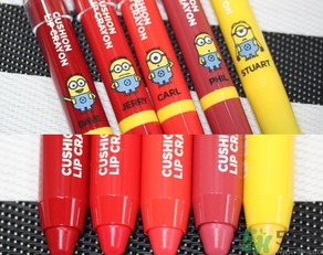 謎尚小黃人口紅怎么樣？missha謎尚小黃人蠟筆口紅好用嗎？