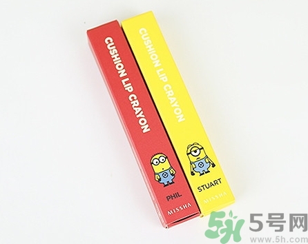 謎尚小黃人口紅怎么樣？missha謎尚小黃人蠟筆口紅好用嗎？