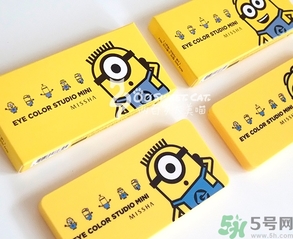 謎尚小黃人眼影怎么樣？謎尚小黃人眼影盤價格