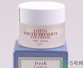 fresh睡蓮眼霜怎么樣？fresh睡蓮眼霜好用嗎？