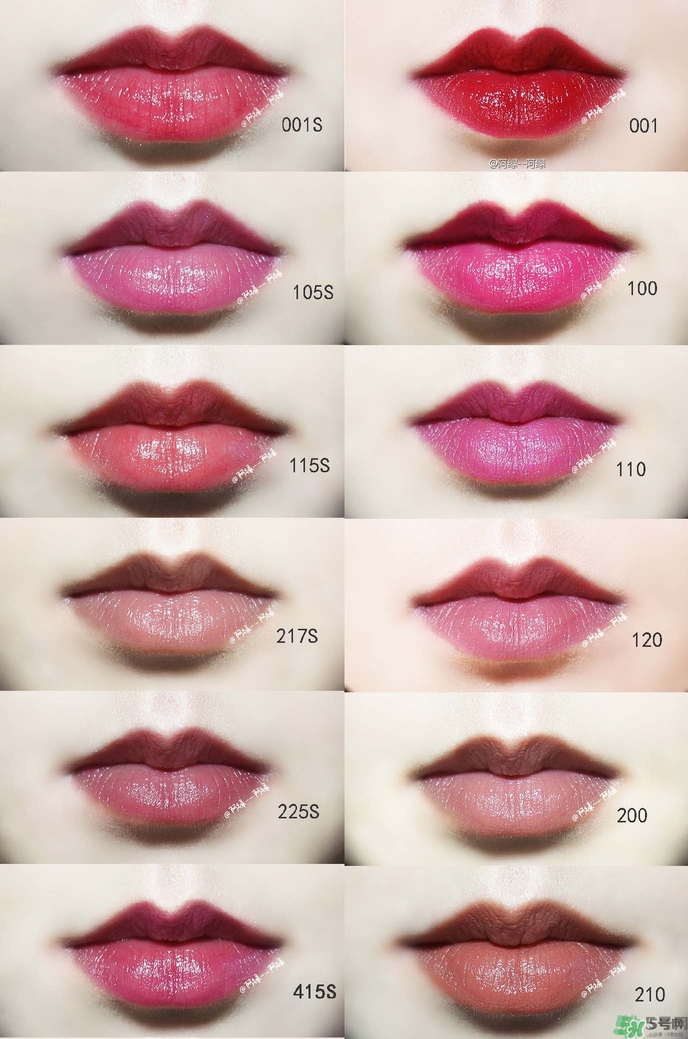 女王權(quán)杖口紅色號(hào) 女王權(quán)杖口紅試色圖 女王權(quán)杖口紅色號(hào) 女王權(quán)杖口紅試色圖