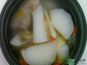 雞肉可以和白蘿卜一起燉湯嗎？雞肉和白蘿卜能一起吃嗎？