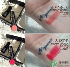 visee口紅怎么樣？visee口紅試色