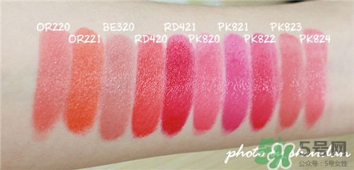 visee口紅怎么樣？visee口紅試色