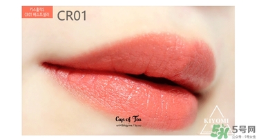 珊瑚粉是什么顏色？珊瑚粉口紅試色