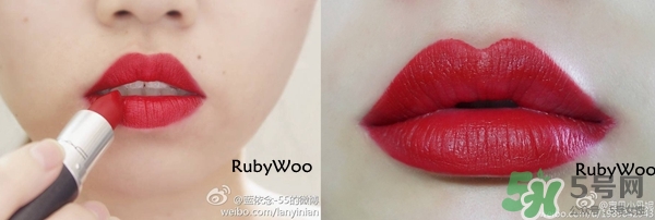 復古紅口紅是什么顏色？復古紅口紅試色
