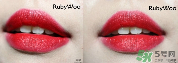 復古紅口紅是什么顏色？復古紅口紅試色