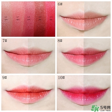 bbia綠管口紅色號 bbia綠管口紅試色圖 bbia綠管口紅色號 bbia綠管口紅試色圖