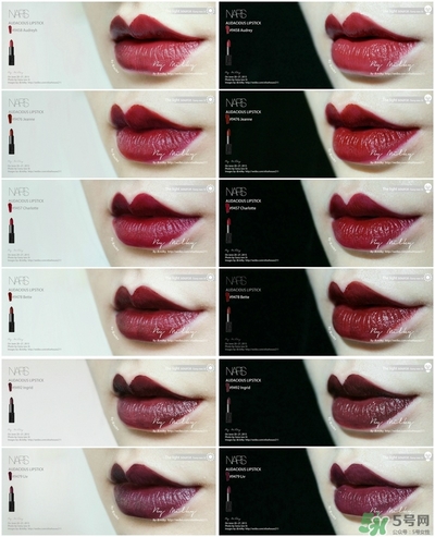 nars惹火唇膏試色 nars惹火口紅色號(hào)試色全 nars惹火唇膏試色 nars惹火口紅色號(hào)試色全