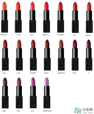 nars惹火唇膏試色 nars惹火口紅色號(hào)試色全 nars惹火唇膏試色 nars惹火口紅色號(hào)試色全