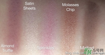 too faced巧克力眼影盤色號(hào)試色圖 too faced巧克力眼影盤色號(hào)試色圖