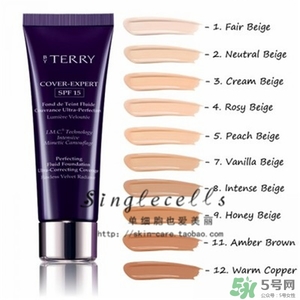 by terry粉底液色號(hào) by terry粉底液試色圖 by terry粉底液色號(hào) by terry粉底液試色圖