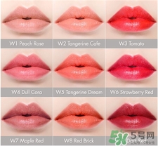 愛麗小屋9色唇頰盤色號 愛麗小屋9色唇膏盤試色 愛麗小屋9色唇頰盤色號 愛麗小屋9色唇膏盤試色