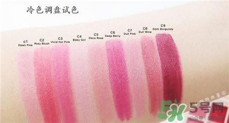 愛麗小屋9色唇頰盤色號 愛麗小屋9色唇膏盤試色 愛麗小屋9色唇頰盤色號 愛麗小屋9色唇膏盤試色