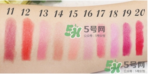 新西蘭km口紅色號 新西蘭km口紅試色圖 新西蘭km口紅色號 新西蘭km口紅試色圖