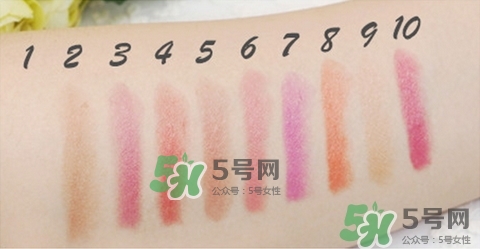 新西蘭km口紅色號 新西蘭km口紅試色圖 新西蘭km口紅色號 新西蘭km口紅試色圖