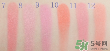 canmake腮紅膏哪個顏色好看？canmake腮紅膏試色